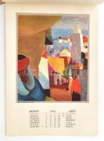 1936 Schweitzer-Kunst falinaptár 25x37 cm