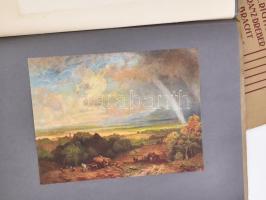 cca 1930 Deutsche-Malerei des 19. Jahrhunderts c. művészeti újság 3 száma, néhány reprodukció hiánny...