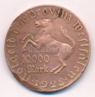 Németország / Weimari Köztársaság / Vesztfália 1923. 10.000M bronzozott tombak "Freiherr vom St...
