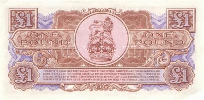 Nagy-Britannia/katonai kiadások 1948-62. 5p, 10p, 50p, 1Ł (3x) klf, 5Ł T:I Összesen 7klf db!