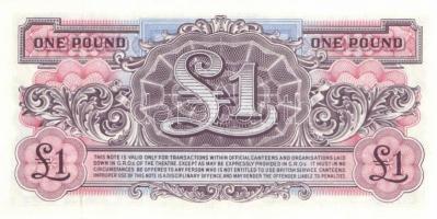 Nagy-Britannia/katonai kiadások 1948-62. 5p, 10p, 50p, 1Ł (3x) klf, 5Ł T:I Összesen 7klf db!