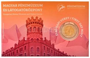 2022. 100Ft "Magyar Pénzmúzeum és Látogatóközpont" első napi veret sorszámozott emléklapon "08694" T:UNC