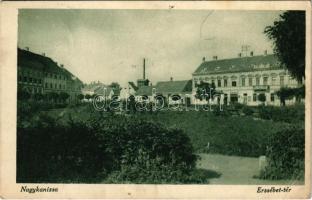 1930 Nagykanizsa, Erzsébet tér (EK)