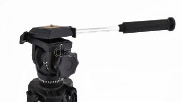 Velbon Video88 Vekl-Flo 8 PH-258 fotóállvány, jó állapotban, m: 58 cm