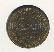 Franciaország(Guadeloupe) 1984. 20c érmés, bélyeges borítékon, alkalmi bélyegzővel T:1 Ismertetővel!