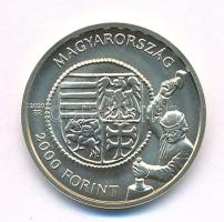 2020. 2000Ft Cu-Ni-Zn "I. Ulászló aranyforintja" kapszulában T:BU