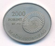 2014. 2000Ft Cu-Ni "100 éve nyert Nobel-díjat Bárány Róbert " T:BU Adamo EM280