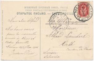 1906 Moscow, Moscou; Maison des Boyards Romanoff / Palace of the Romanov Boyars (pinholes)