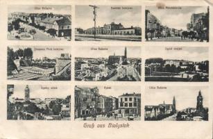 Bialystok with destroyed viaduct, railway station (EK)