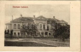 1914 Csóka, Coka (Torontál); Uradalmi kastély / castle (EK)