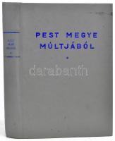 Pest megye múltjából. Tanulmányok. Szerk.: Keleti Ferenc, Lakatos Ernő, Makkai László. Bp., 1965, Pest Megye Tanácsa. 459+(1) p. + 2 (kihajtható táblázatok) t.+ 2 térkép-melléklet. Kiadói nyl-kötés, kissé kopott borítóval