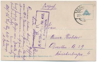 1918 Felek, Freck, Avrig; Spionageverdächtig / kémkedéssel gyanúsítottak / WWI suspects of espionage