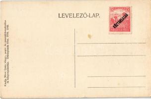 Badacsony, Turistaház kirándulókkal. Mérei Ignác 1916. 1140