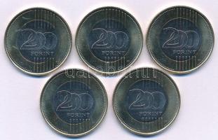 2023. 200Ft bicolor "Petőfi 200" (5x) T:UNC,AU