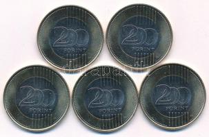 2023. 200Ft bicolor "Petőfi 200" (5x) T:UNC,AU