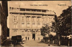 1916 Nagyvárad, Oradea; Osztrák-magyar bank palotája / Austro-Hungarian bank palace (EK)