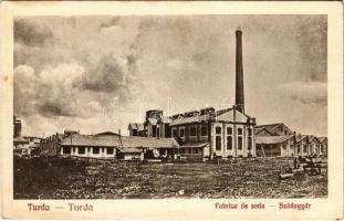 Torda, Turda; szódagyár. J. Kiss kiadása / Fabrica de soda / soda factory (EK)