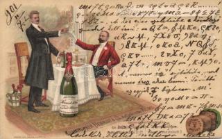 Henriot & Co. Champagne commercial Litho