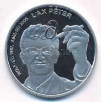 2022. 7500Ft Ag "Magyar származású Wolf-díjasok - Lax Péter" kapszulában, tanúsítvánnyal T:PP