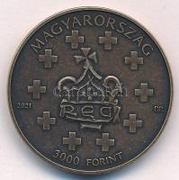 2021. 3000Ft bronz "Szent István" T:BU