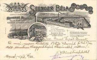 Budapest II. Seenger Béla kőfaragó gyártelepe