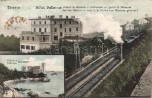 Miramar with cog-wheel train