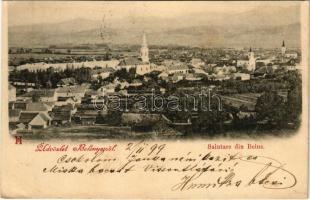 1899 (Vorläufer) Belényes, Beius; látkép / general view (EK)