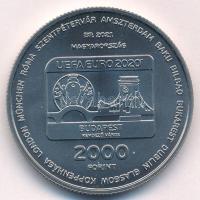 2021. 2000Ft Ag "XVI. UEFA Labdarúgó-Európa-bajnokság" tanúsítvánnyal T:BU