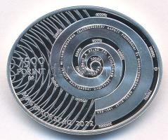 2022. 7500Ft Ag "Magyar származású Nobel-díjasok - Békésy György" tanúsítvánnyal T:PP