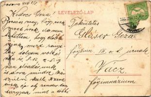 1910 Losonc, Lucenec; Tanítóképző. Greiner Simon kiadása / teachers training institute (EK)