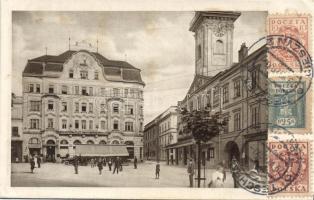Cieszyn town hall and restaurant to the Brown Deer (EK)