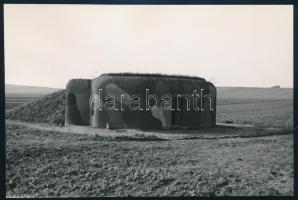 1938 Felvidék csehszlovák bunker 17x12 cm