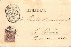 1900 Lugos, Lugoj; Szent István kápolna. Weisz és Sziklai kiadása / Sct. Stefani Kapelle / chapel (E...