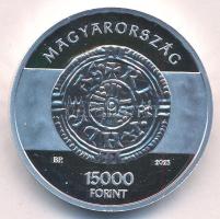 2023. 15.000Ft Ag "I. András" kapszulában, tanúsítvánnyal T:PP