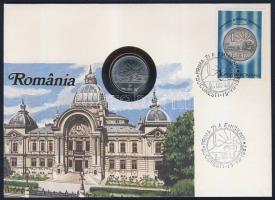 Románia 1966. 1L érmés, bélyeges borítékon, alkalmi bélyegzővel T:1 Ismertetővel!