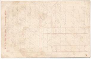 Brassó, Kronstadt, Brasov; Kapu utca, Brassói Lapok, Grünfeld Vilmos, Szegedy L. üzlete. W.L. Bp. 68...