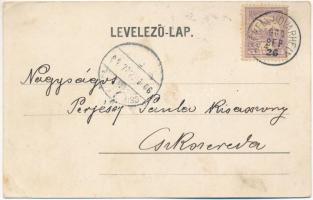 1900 Székelyudvarhely, Odorheiu Secuiesc; Fő tér, templom, piac / main square, church, market (EB)