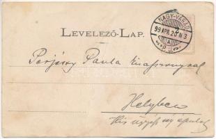 1899 (Vorläufer) Kolozsvár, Cluj; Nemzeti színház, színészek és színésznők: Mezey Mihály, Perényi Ma...