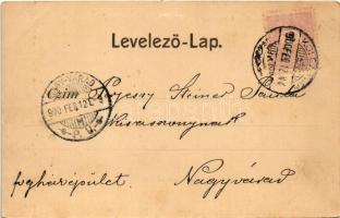 1900 Kolozsvár, Cluj; Bethlen bástya. Dunky Fivérek cs. és kir. udvari fényképészek műterméből / bas...