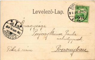 1908 Nagyvárad, Oradea; Vilmos főherceg tüzérlaktanya. Helyfi László kiadása / Erzherzog Wilhelm-Art...