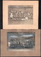 cca 1922-1926 Régi iskolai tablófotók, 5 db, fotók kartonon változó állapotban, közte sérült kartono...