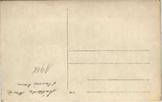 1918 Slanic-Moldova, Baile Slanic, Szlanikfürdő (Bacau); Első világháborús osztrák-magyar katonák a ...