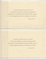 2000. 2000Ft "Millennium" bontatlan díszcsomagolásban (2x) sorszámkövetők T:UNC Adamo F56A