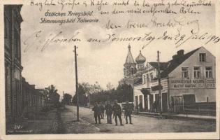 Military WWI soldiers in Kalwaria
