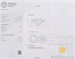 Gyémánt 0,25 ct F, VS-2 tanúsítvánnyal