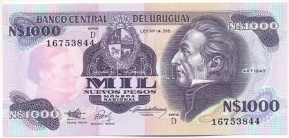 Uruguay DN (1992) 1000P T:UNC Uruguay ND (1992) 1000 Pesos C:UNC Krause P#64A