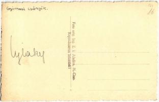 Gyimes, Ghimes; Csángók, erdélyi folklór. Foto orig. Ing. Z. I. Aladics, M.-Ciuc / Ciangei din Ghime...