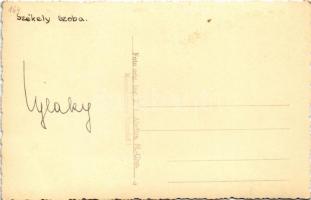 Székelyföld, Tinutul Secuiesc; székely szoba belső, erdélyi folklór. Foto orig. Ing. Z. I. Aladics, ...