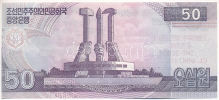 Észak-Korea 2018. 50W "A KNDK megalapításának 70. évfordulója" emlék bankjegy T:UNC North ...