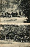 1914 Várgede, Várgedefürdő, Kúpele Hodejov, Hodejov; gyógyfürdő. Schäffer Dezső vendéglős kiadása / spa (gyűrődés / crease)